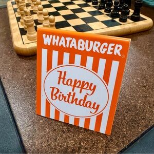 Whataburger Tent ⛺️ HAPPY BIRTHDAY 🎉